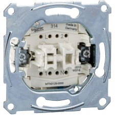 Schneider Electric Zrt. Schneider Merten csillárkapcsoló, nulla csatlakozóval, rugós bekötés, 10AX MTN3125-0000 villanyszerelés