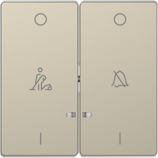 Schneider Electric Zrt. Schneider Merten dupla billentyű, szállodai funkciókhoz, szahara (System Design) villanyszerelés