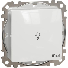 Schneider Electric Zrt. Schneider SDD211132 lámpajellel rugós IP44 fehér SDD egypólusú nyomó villanyszerelés