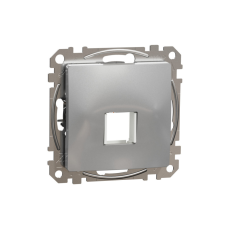 Schneider Electric Zrt. Schneider Sedna 1xRJ45 adapter, Keystone betétekhez, alumínium villanyszerelés
