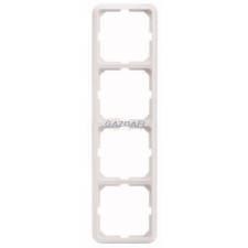 SCHNEIDER/ELSO 204404 Négyes keret, fehér villanyszerelés