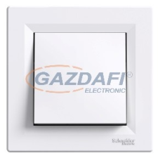 SCHNEIDER EPH0200321 ASFORA Kétpólusú kapcsoló, csavaros bekötés, fehér (102) villanyszerelés