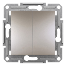 SCHNEIDER eph0300169 asfora rugós bekötésű bronz csillárkapcsoló villanyszerelés
