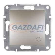 SCHNEIDER EPH0400169 ASFORA Váltókapcsoló, rugós bekötés, bronz (106) villanyszerelés