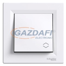 SCHNEIDER EPH0400321 ASFORA Váltókapcsoló, csavaros bekötés, fehér (106) villanyszerelés