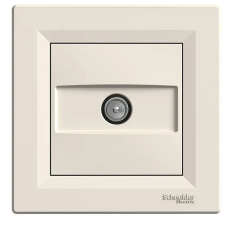 SCHNEIDER EPH3200123 ASFORA TV aljzat, végzáró, 1 dB, bézs villanyszerelés