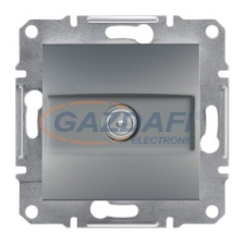 SCHNEIDER EPH3200362 ASFORA TV aljzat, átmenő, 8 dB, acél villanyszerelés