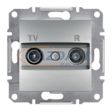 SCHNEIDER EPH3300261 ASFORA TV/R aljzat, átmenő, 4 dB, alumínium villanyszerelés