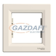 SCHNEIDER EPH5800123 ASFORA Egyes keret, bézs villanyszerelés