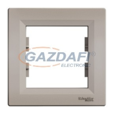 SCHNEIDER EPH5800169 ASFORA Egyes keret, bronz villanyszerelés