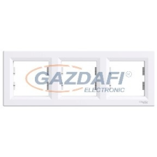 SCHNEIDER EPH5800321 ASFORA Hármas keret, vízszintes, fehér villanyszerelés