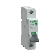 SCHNEIDER EZ9F27106 EASY9 PRO Kismegszakító, 1P, B, 6A villanyszerelés