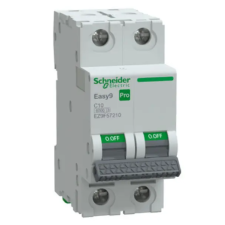 SCHNEIDER EZ9F57210 EASY9 PRO Kismegszakító, 2P, C, 10A villanyszerelés