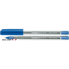 SCHNEIDER Golyóstoll, 0,5 mm, kupakos, SCHNEIDER &quot;Tops 505 M&quot;, kék toll