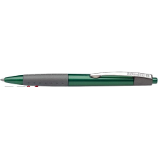 SCHNEIDER Golyóstoll, 0,5 mm, nyomógombos, SCHNEIDER "Loox", zöld toll