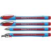 SCHNEIDER Golyóstoll, 0,7 mm, kupakos, SCHNEIDER "Slider Memo", piros
