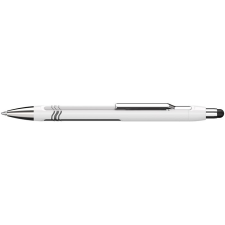 SCHNEIDER Golyóstoll, 0,7 mm, nyomógombos, érintőképernyőhöz, fehér-ezüst tolltest, schneider &quot;epsilon touch xb&quot;, kék 138701 toll