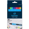 SCHNEIDER Golyóstoll készlet, 0,7 mm, kupakos, SCHNEIDER "Slider Edge XB", vegyes színek