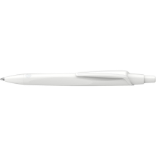 SCHNEIDER Golyóstoll nyomógombos 0,5mm, fehér test Schneider REco M, írásszín fekete toll