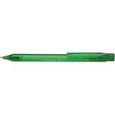 SCHNEIDER Golyóstoll nyomógombos 0,5mm, Schneider Fave, írásszín zöld toll
