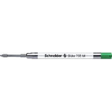 SCHNEIDER Golyóstollbetét, 0,5 mm, SCHNEIDER "Slider 755", zöld tollbetét