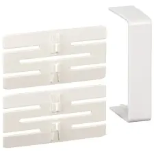 SCHNEIDER ISM10206P OPTILINE 45 Takaróelem +2 toldó 95x55 mm, műanyag, polárfehér villanyszerelés