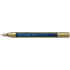 SCHNEIDER Lakkmarker, 0,8 mm, SCHNEIDER "Maxx 278", arany filctoll, marker