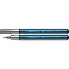 SCHNEIDER Lakkmarker, 0,8 mm, SCHNEIDER "Maxx 278", ezüst filctoll, marker