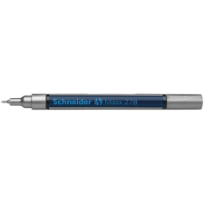SCHNEIDER Lakkmarker, 0,8 mm, SCHNEIDER "Maxx 278", ezüst filctoll, marker