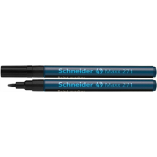 SCHNEIDER Lakkmarker, 1-2 mm, SCHNEIDER "Maxx 271", fekete filctoll, marker