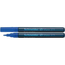 SCHNEIDER Lakkmarker, 1-2 mm, SCHNEIDER "Maxx 271", kék filctoll, marker