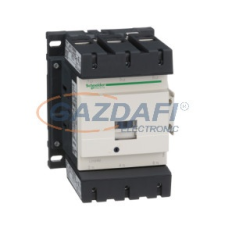  SCHNEIDER LC1D150FD DC mágneskapcsoló, 75kW/150A (400V, AC3), csavaros csatlakozás, 1Z+1NY villanyszerelés