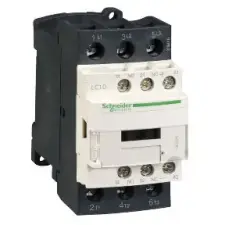  SCHNEIDER LC1D25BD DC mágneskapcsoló, 11kW/25A (400V, AC3), csavaros csatlakozás, 1Z+1NY villanyszerelés