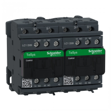 SCHNEIDER LC2D09P7 AC irányváltó, 4kW/9A (400V, AC3), csavaros csatlakozás, 1Z+1NY villanyszerelés