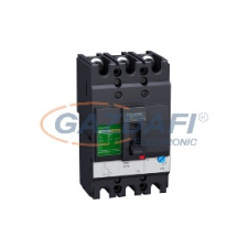 SCHNEIDER LV510937 EasyPact CVS100BS 3P 25kA komplett megszakító TM80D 3P3D kioldóval villanyszerelés