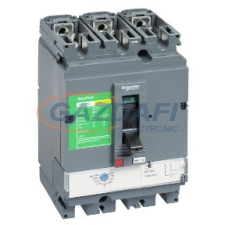 SCHNEIDER LV516312 EasyPact CVS160B 4P 25kA komplett megszakító TM125D 4P3D kioldóval villanyszerelés