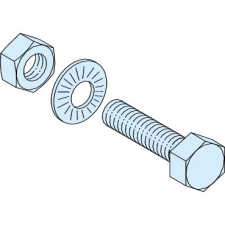 SCHNEIDER LVS04784 20 db csavar sínekhez, M8x30mm villanyszerelés