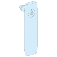 SCHNEIDER LVS08935 IP55 kilincs, L=155mm, zárbetét, két kulcs villanyszerelés