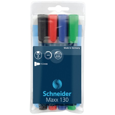 SCHNEIDER Maxx 130 1-3mm Alkoholos marker készlet 4 db - Vegyes (113094) filctoll, marker