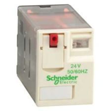SCHNEIDER Miniatűr relé 6A 4v 24V50Hz monostabil IP20 Zelio RXM Schneider villanyszerelés