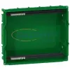SCHNEIDER MIP82104 MINI PRAGMA Kiselosztó hátlap, süllyesztett, 1x4 modul, PEN sín