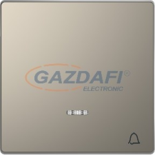 SCHNEIDER MTN3325-6050 MERTEN Billentyű, csengőjellel, fényjelzős funkciókhoz, D-Life, nikkel villanyszerelés
