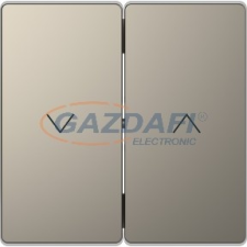 SCHNEIDER MTN3855-6050 MERTEN Dupla billentyű, redőnyvezérléshez, D-Life, nikkel villanyszerelés