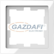 SCHNEIDER MTN4010-6520 MERTEN D-Life egyes keret, krisztályfehér villanyszerelés