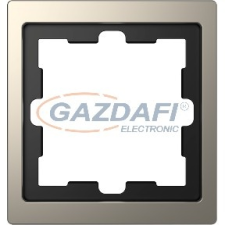 SCHNEIDER MTN4010-6550 MERTEN D-Life egyes keret, nikkel villanyszerelés