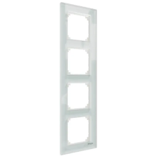 SCHNEIDER MTN4040-3220 MERTEN M-Elegance négyes keret, kristályfehér (üveg) villanyszerelés