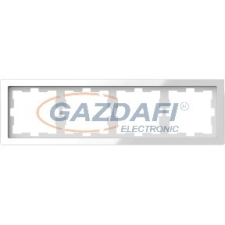 SCHNEIDER MTN4040-6520 MERTEN D-Life négyes keret, krisztályfehér villanyszerelés