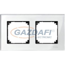 SCHNEIDER MTN404219 MERTEN M-Elegance kettes keret, gyöngyfehér villanyszerelés