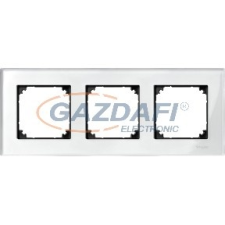 SCHNEIDER MTN404319 MERTEN M-Elegance hármas keret, gyöngyfehér villanyszerelés