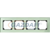 SCHNEIDER MTN404404 MERTEN M-Elegance négyes keret, smaragdzöld